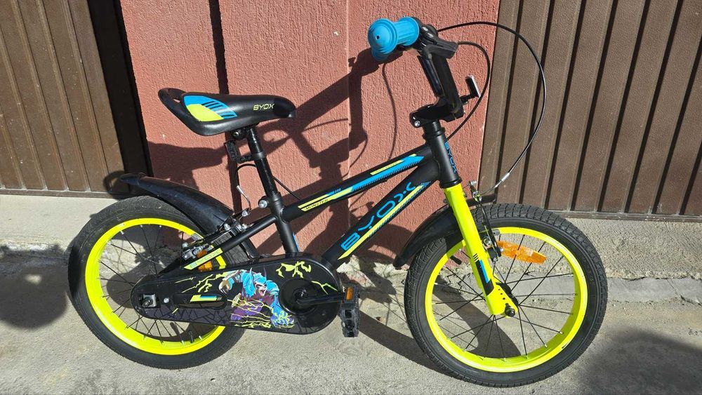 Детски велосипед Byox 16" Monster черен