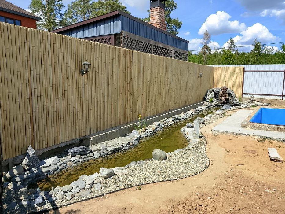 Бамбук первые в казахстане  декор