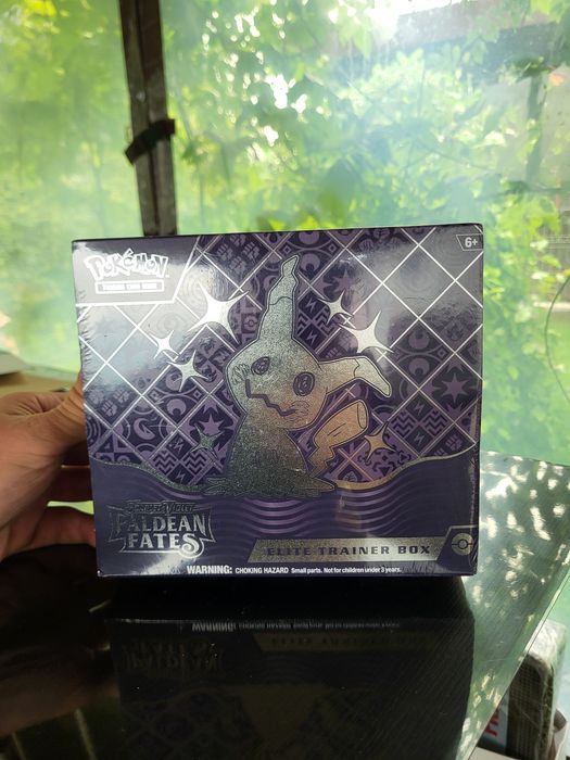 The Pokémon TCG: Scarlet & Violet-Paldean Fates Elite Trainer Box