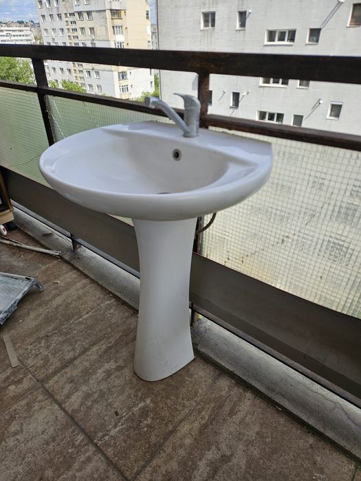 Chiuveta cu picior+baterie