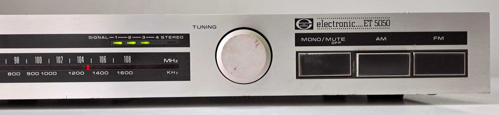 Elite ET 5050 Tuner Radio Analogic ptr amplificator Linie Audio Stereo