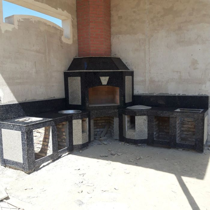 Летни кухня Lesnitsa padakolnik letni kuxnya