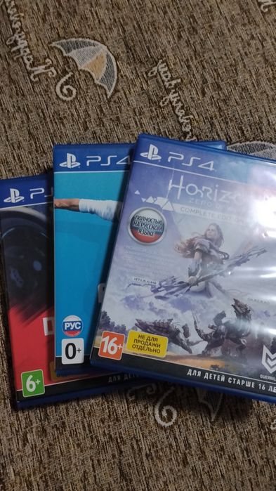 Игры на PS4 диски