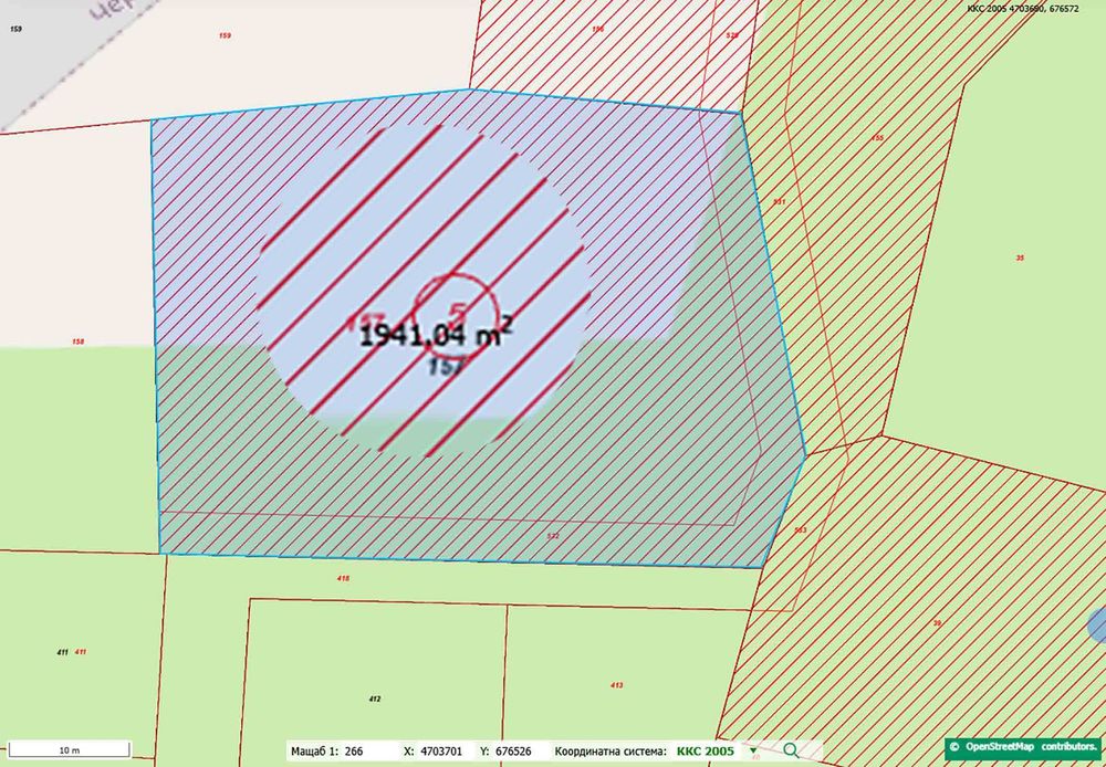 Продава се Парцел в Черноморец - 1948 кв.м за 51 €/кв.м - Снимка #5