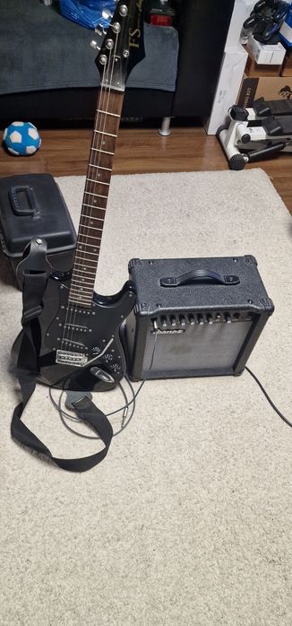 Chitara Aria pro 2 +amplificator Ibanez.