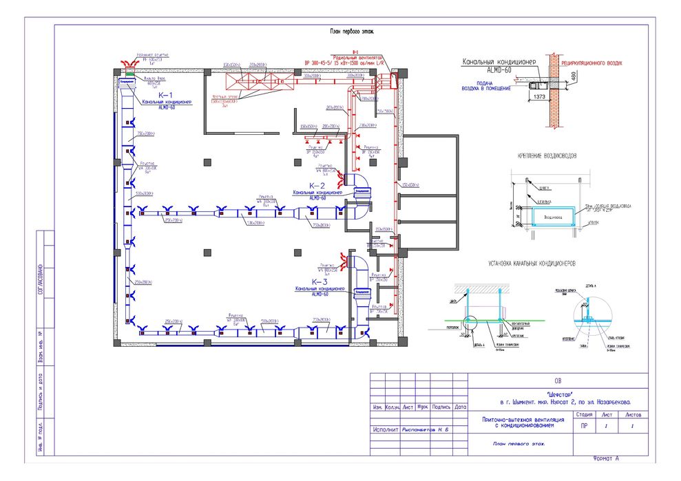 Вентиляция под ключ
