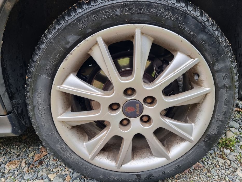 Saab 9-5 1.9 ТID Automatic Джанти 17 Нави Теглич На части