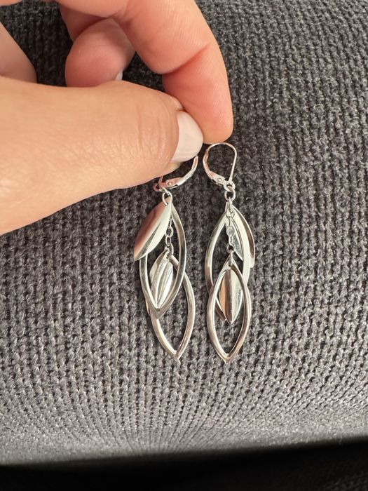 Нови сребърни обеци