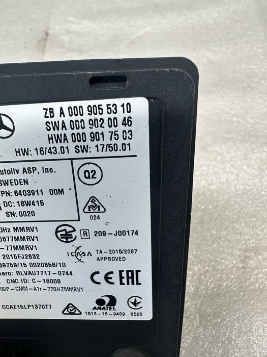 Senzor radar mercedes cod:a0009055310.