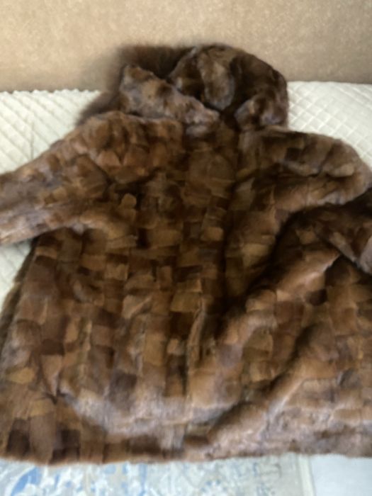 Шуба норковая размер 46