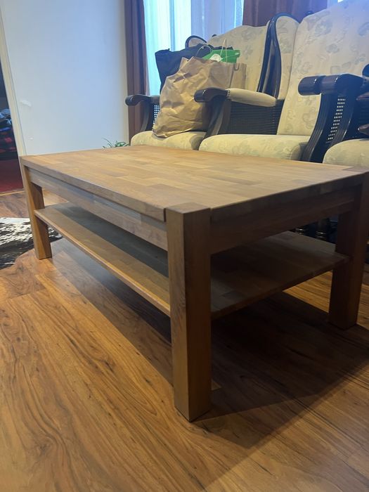 Masa cafea stejar masiv