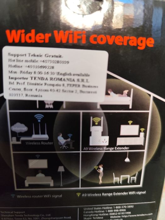 Extender internet Tenda