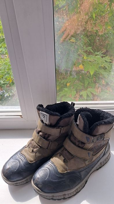 Ботинки кожанные Clarks