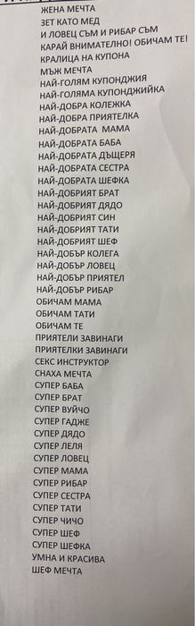 Ключодържатели с имена по избор