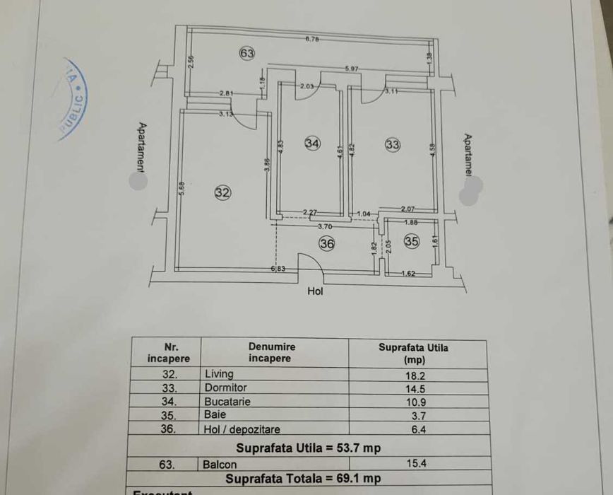 Apartament 2 Camere Decomandat | Bloc Nou 2024 | Parcare subterana proprietate