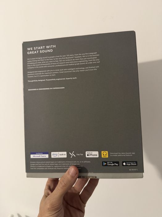 Vand Jabra EVOLVE2 Sigilate