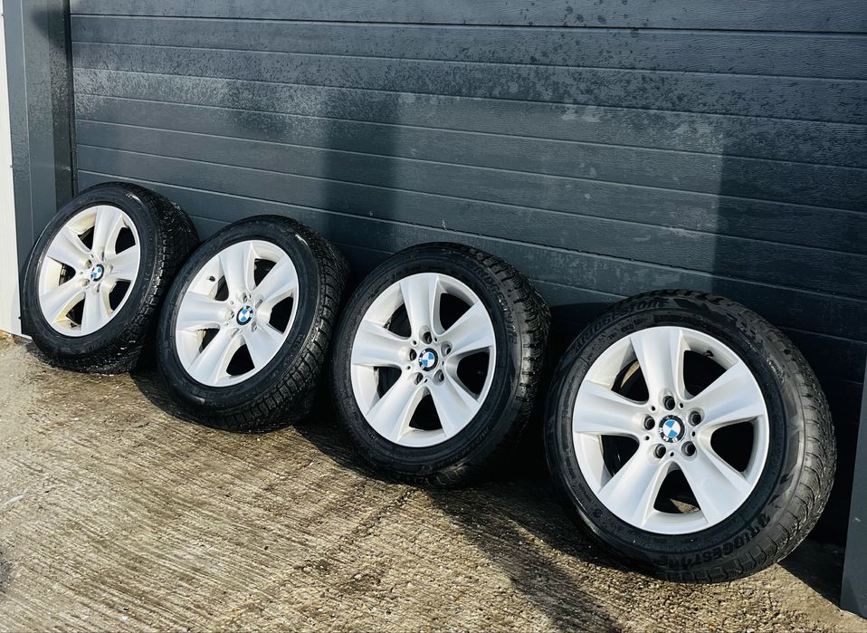 Roti/Jante 5x120 BMW F10 F11  Cu Anvelope 225/55 R17 M+S
