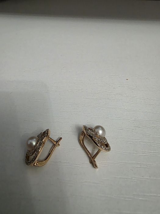 Серьги золототые