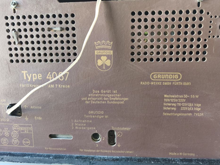 Ретро радио Grundig