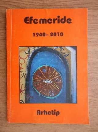 Carte RARA, EFEMERIDE, Tabele de efemeride 1940-2010, Dan Ciuperca