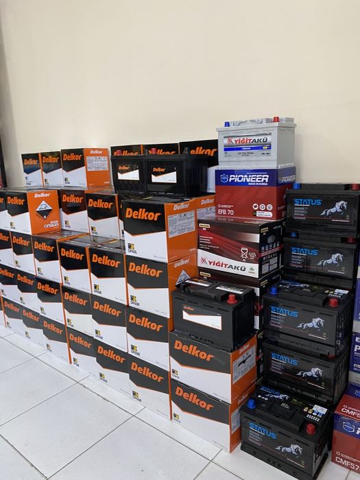 Akkumlyator Dostavka ustanovka tekin barcha avtomobillarga bor