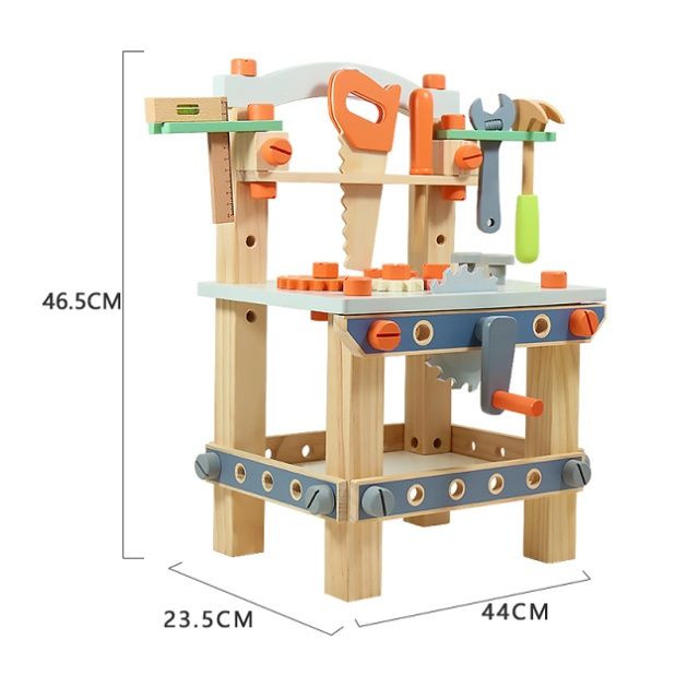 Деревянный Игровой набор с инструментами очень стильный и подойдет люб