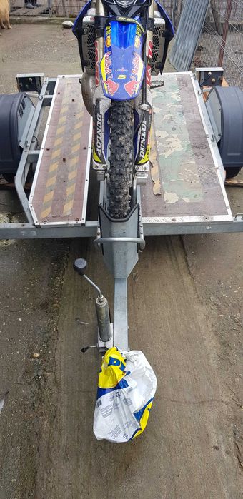 Vand remorca moto sau atv basculabila