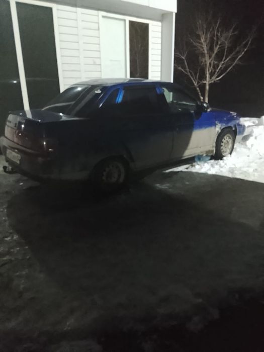 Ваз 2110 машина синий