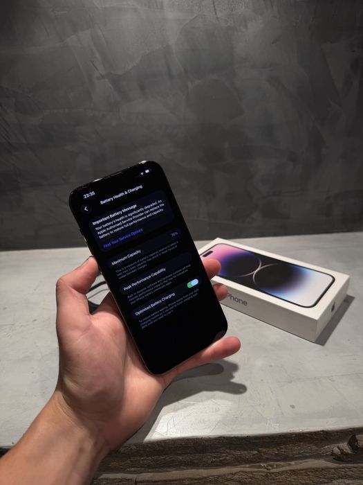 КАТО ЧИСТО НОВ Iphone 14 Pro Max Purple + подарък