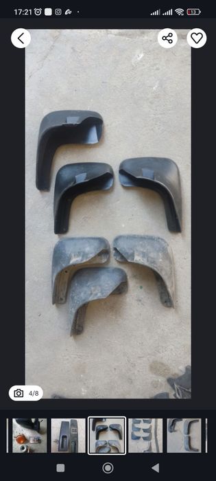 Lacetti jentra bamper salon plastmassa