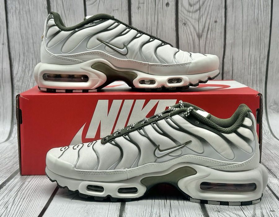 !ПРОМО! Nike Air Max Plus 'TN' | Phantom Neutral Olive | + КУТИЯ