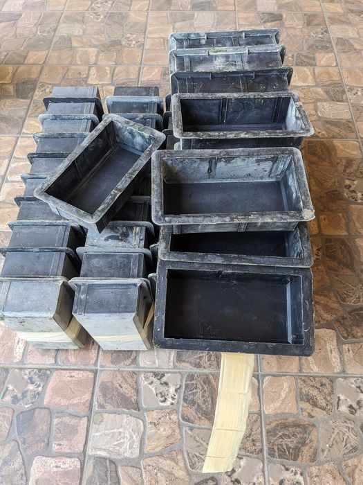Matrite dale beton 20x10 H 6 cm, 50 bucati