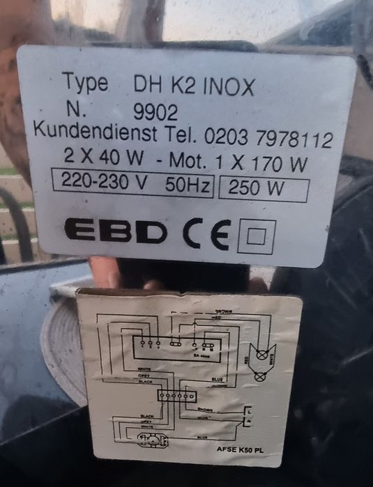 Hotă inox decorativa sau incorporabila