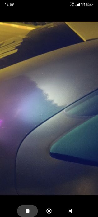 Moshina ultrafiolet avto UF kraska kuzov fonarik vuda UV lampa vudu