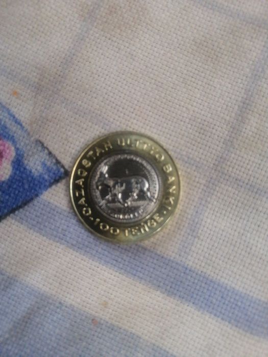 Манета 100 тенге редкая