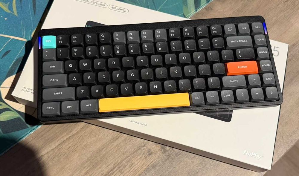 Tastatura NuPhy Air75 V2 Basalt Black