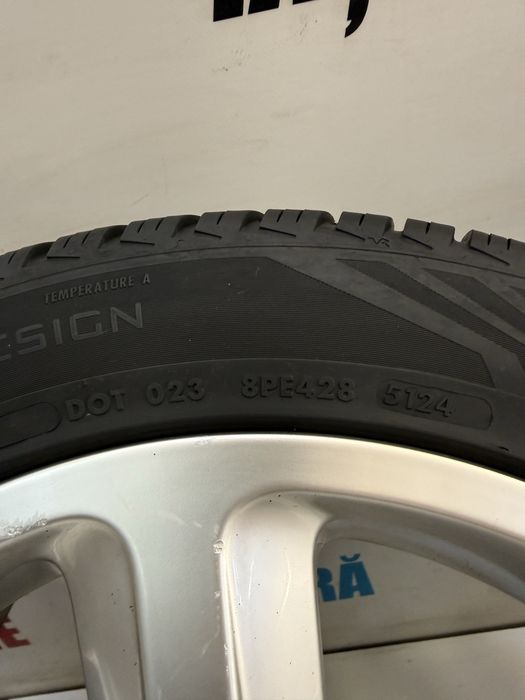 Jante aliaj aluminiu 5x112 R17 7.5J ET43 Audi A3 A4 B6 B7 A6 C6 Originale 8E0 601 025 AQ S-line
