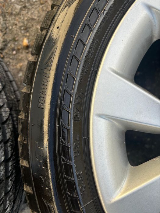 Jante BMW X1 R17 + anvelope iarnă (5x120)