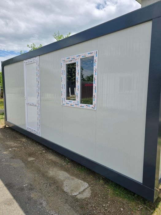 Vand Container modular cu grup sanitar wc,lavoar,cabina de dus,boiler