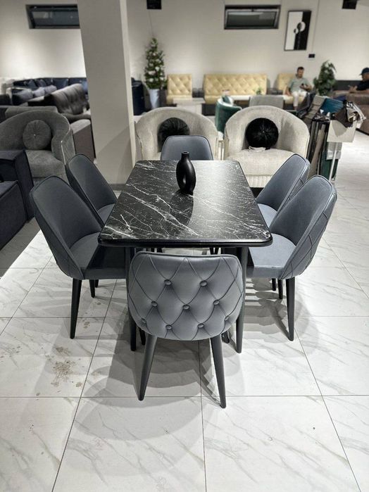 Oshxona uchun stol stullar 6/1