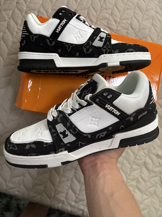 Louis Vuitton LV Trainer Skate Black White