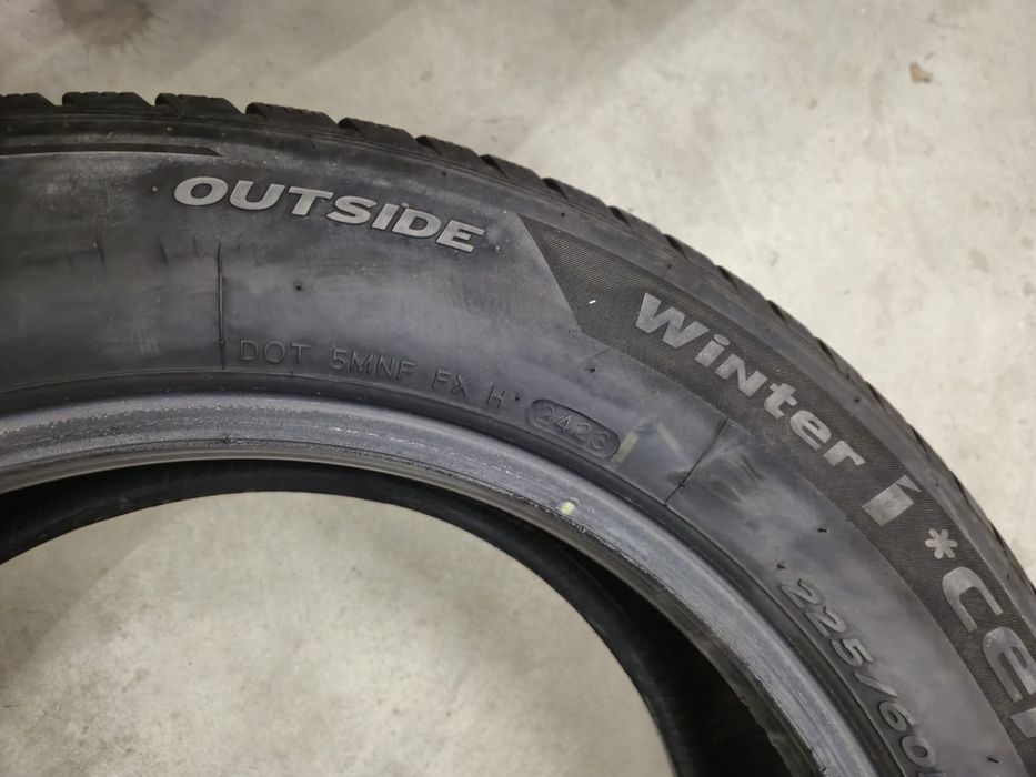 4 anvelope iarna Hankook 225 60 18 stare foarte buna