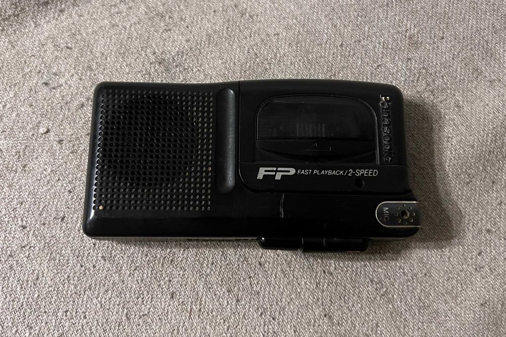 Panasonic RN 202 reportofon microcaseta Fast Playback functional