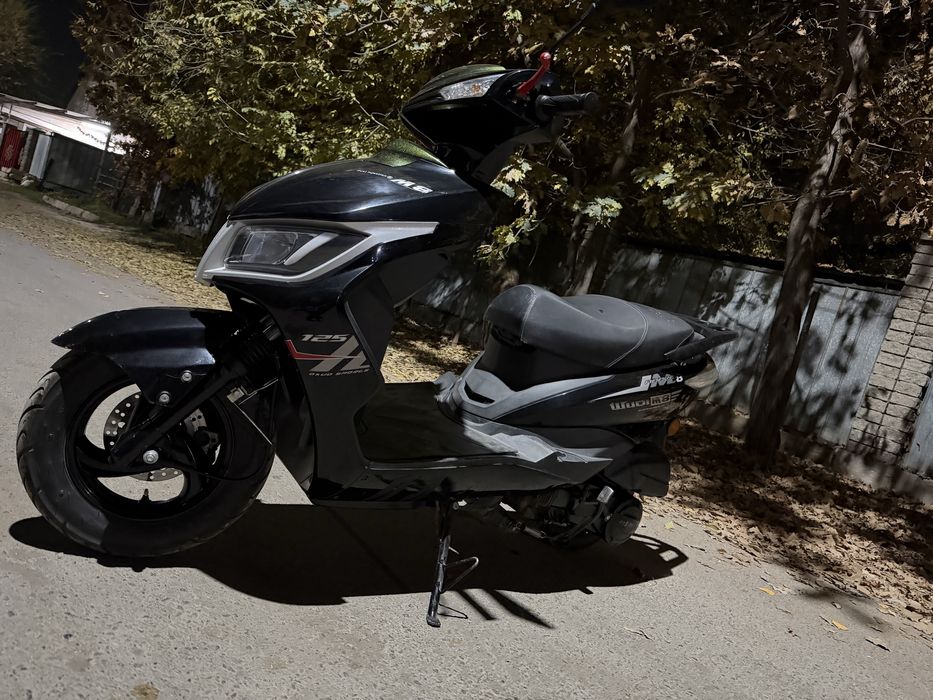 Мапед м8 125 куб черный