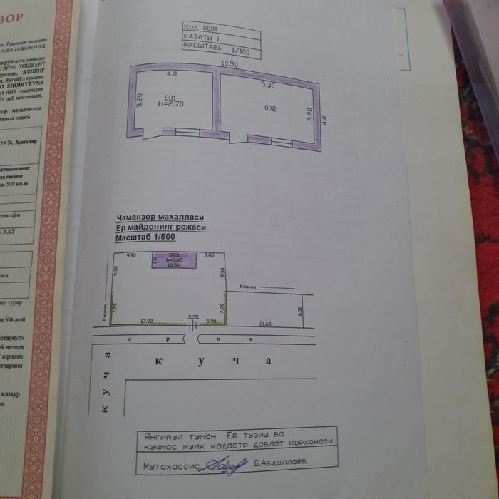 Участка сотилади 5сотих