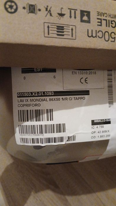 Чисто нова италианска иноксова мивка