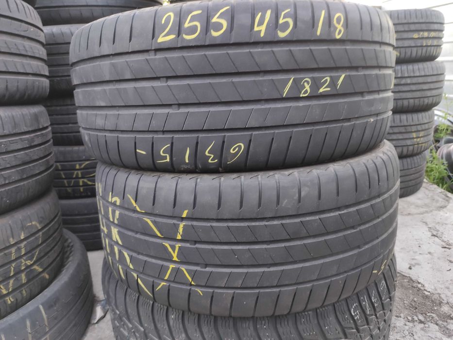 2бр Летни гуми 255 45 18 - Bridgestone