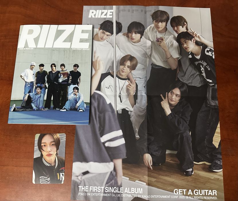 K-pop стафф (альбомы NCT, RIIZE, X1)