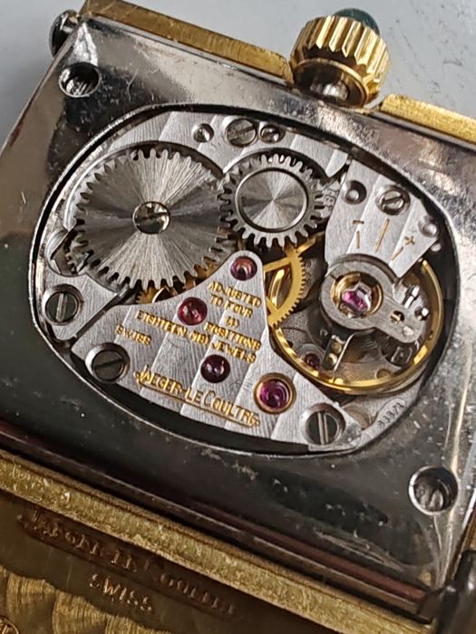 Ceas Jaeger LeCoultre Reverso Aur 18k  Diamante