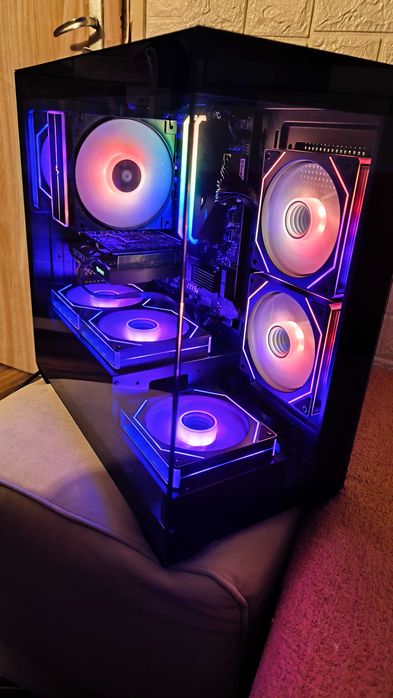 НОВ Гейм компютър  8/16-Ядрен Ryzen 7 12Gb Видеокарта 16Gb RAM SSD 1Tb